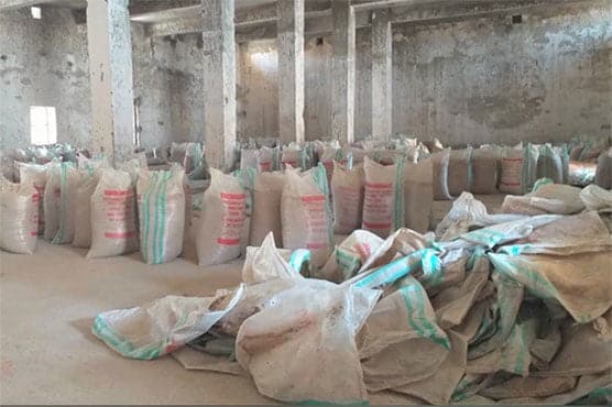 NAB raided Govt godowns in Kandhkot and Kashmor and found wheat worth Rs 1.20 billion missing.
