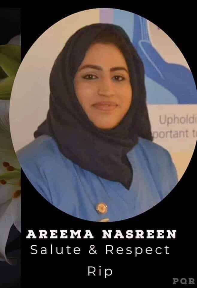 During the past weeks, Social media spread this photo and claimed the NHS Nurse Areema Nasreen Died while Fighting against Coronavirus, but she actually died on April 3, 2020