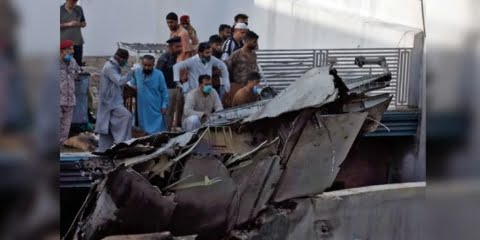 More than thirty million rupees found from the wreckage of PIA plane which crashed in Karachi 
