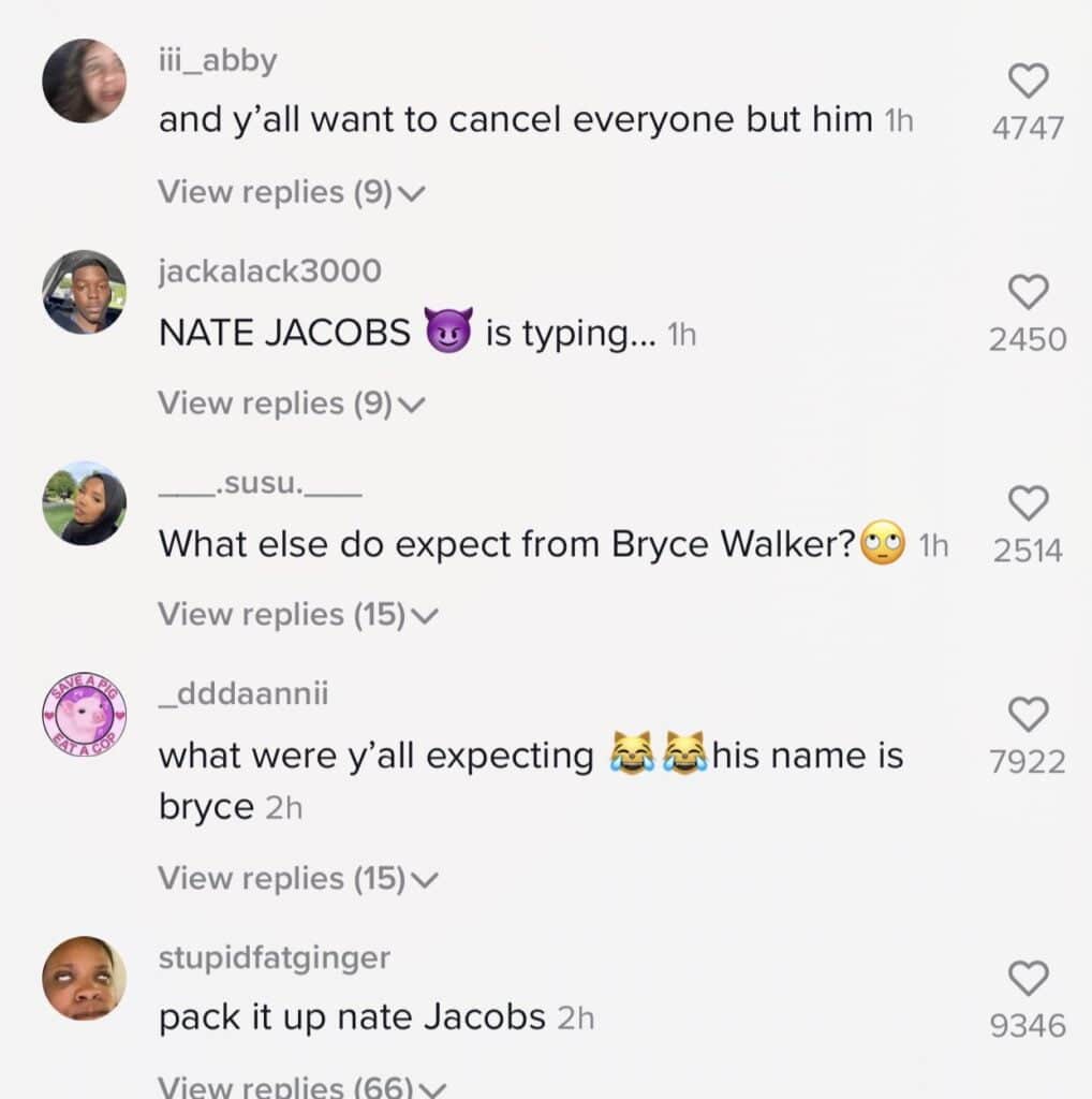 Angry fans reacting over leaked Audio of Bryce Hall 