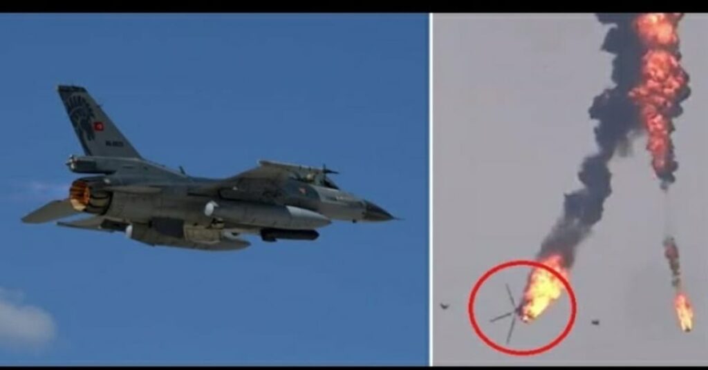 Turkish F16 has shot down Armenian SU 25 fighter Jet