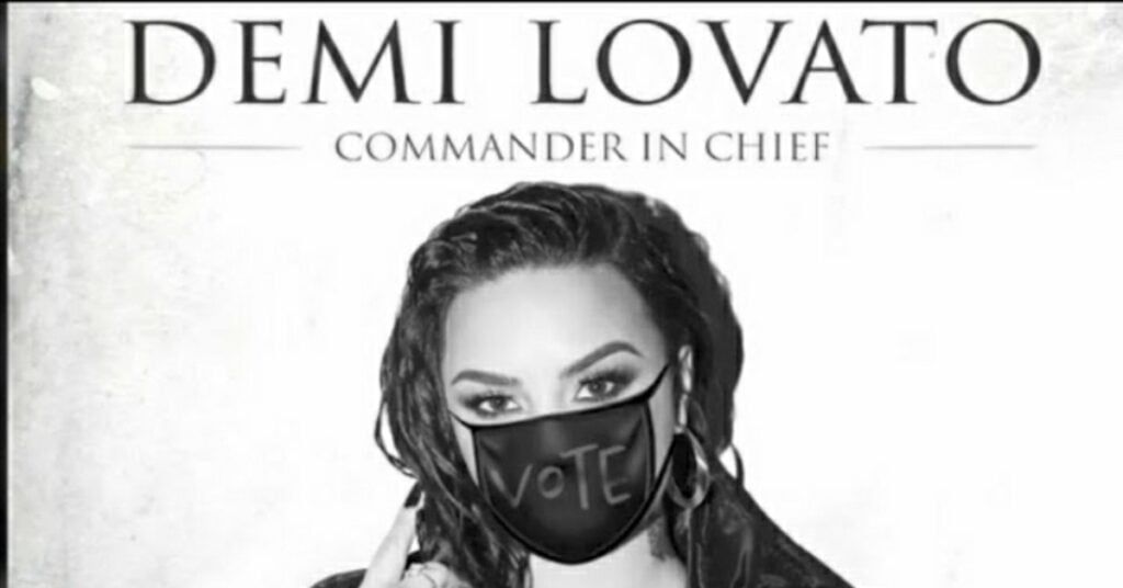 Demi Lovato gives a direct message to Donald Trump with her new song 'Commander in Chief '