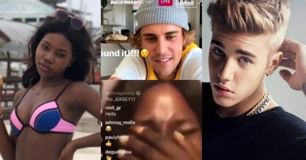 Justin Bieber Instagram live with unilag students 
