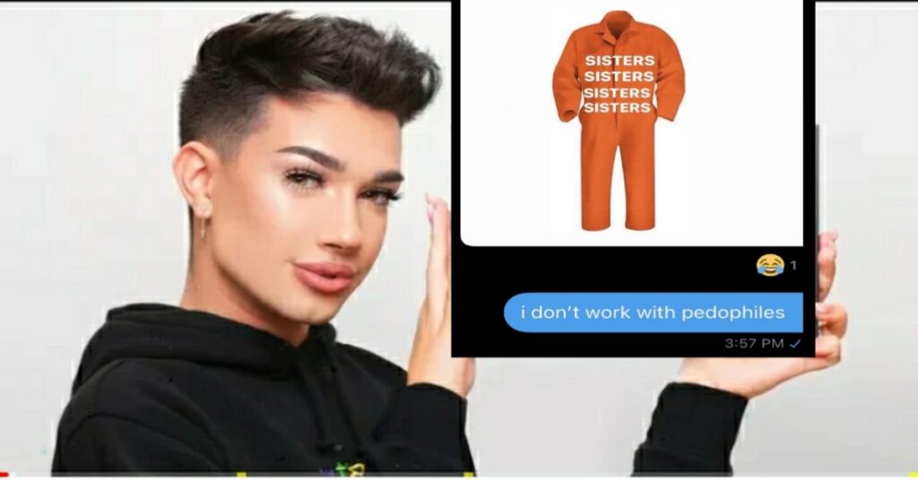 Merchandiser Denzel Canvas refuses to work with James Charles after calling James a Pedophile 