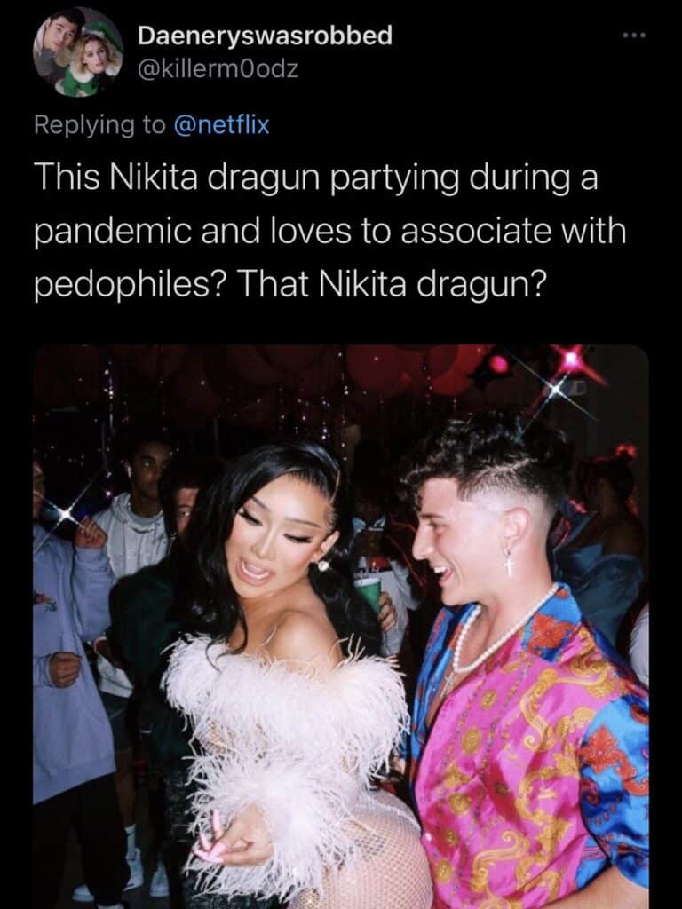 Nikita Dragun partying with Lopez brothers and denying COVID-19 safety instructions 