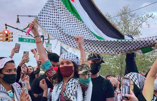 Gigi hadid address leaked After Bela Hadid Protested against Israel