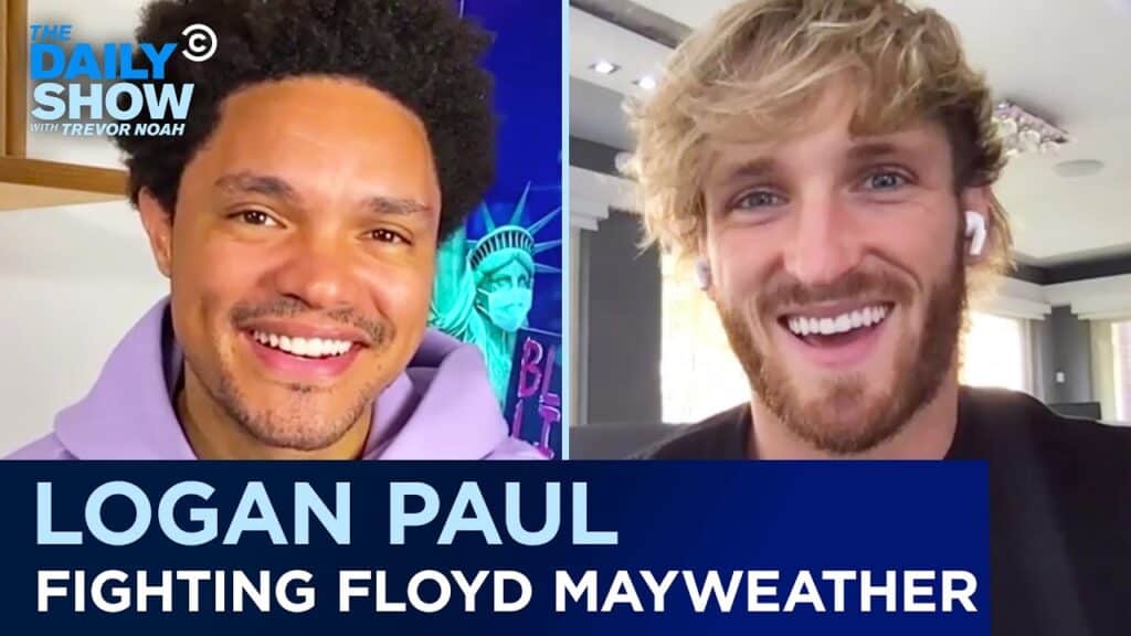 Logan Paul appears on ‘The Daily Show’ and discusses being loved and hated, as well as the Floyd Mayweather fight