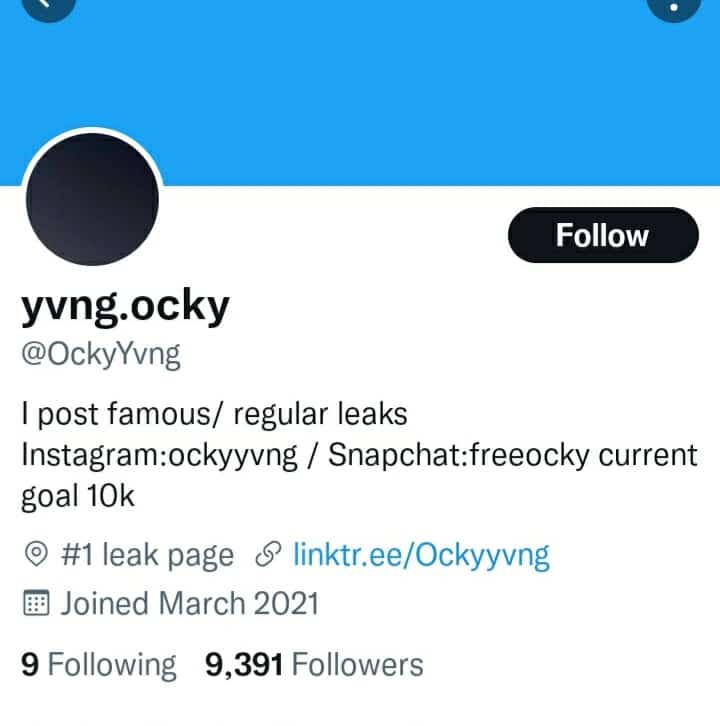 Ockyyvng Twitter profile 