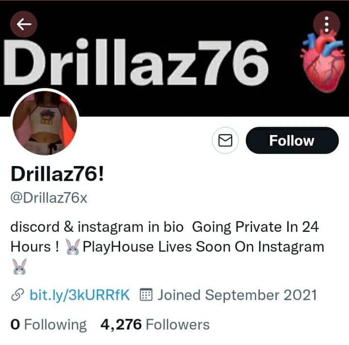 A Twitter user Called Drillaz76X is currently going viral on social media after sharing the leaked video of Instagram model Katiana Kay