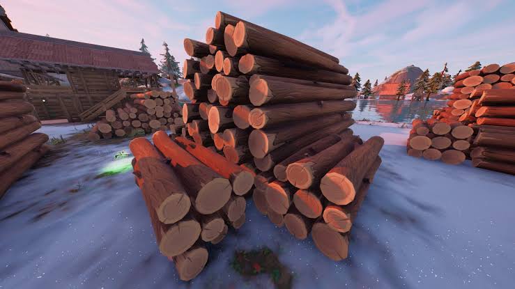 How to knock down Timber Pines in fortnite 