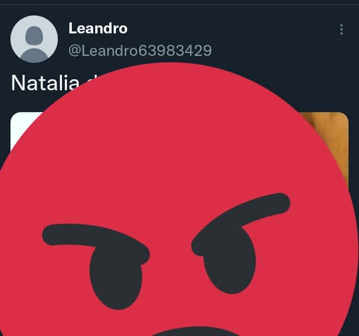 Screen of a Twitter user which shared Natalia Deodato viral video on his timeline 
