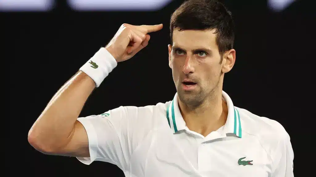 Novak Djokovic won