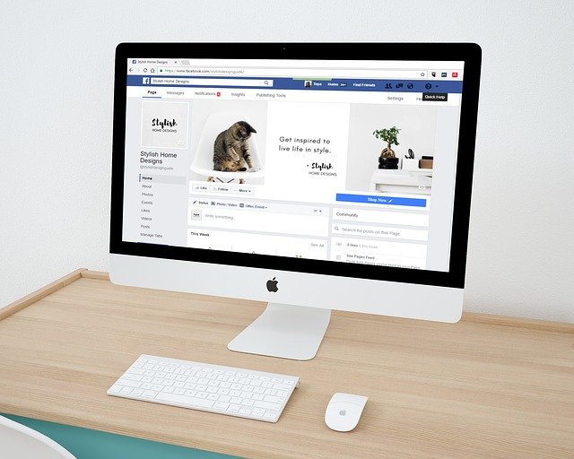 Photo of Facebook business page example 