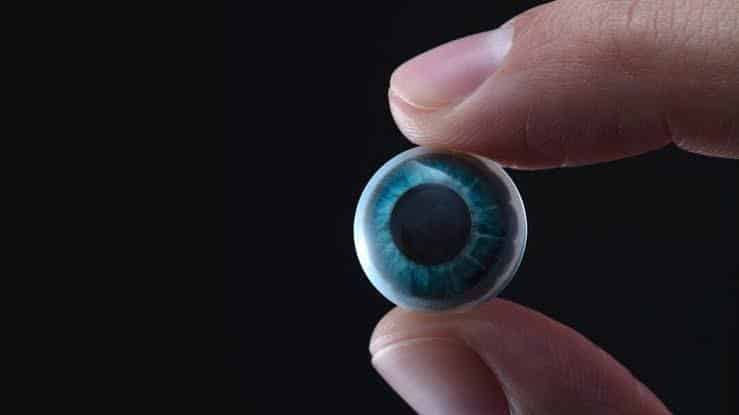 Contact lenses with augmented reality