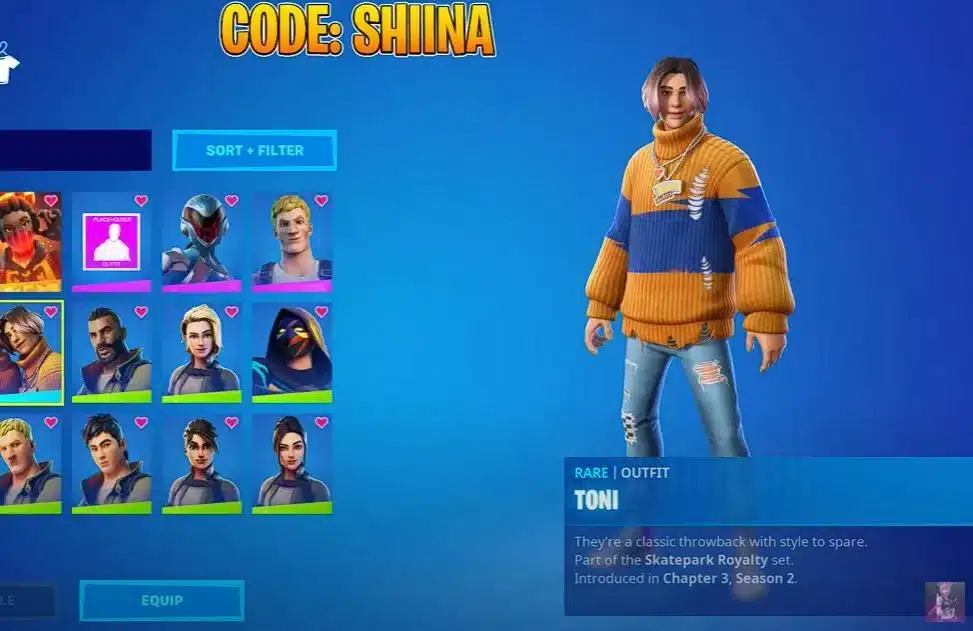 Save the World's Toni will be included in the game's Starter Pack, and as a result, she will most likely not make her debut until the beginning of Season 3. 