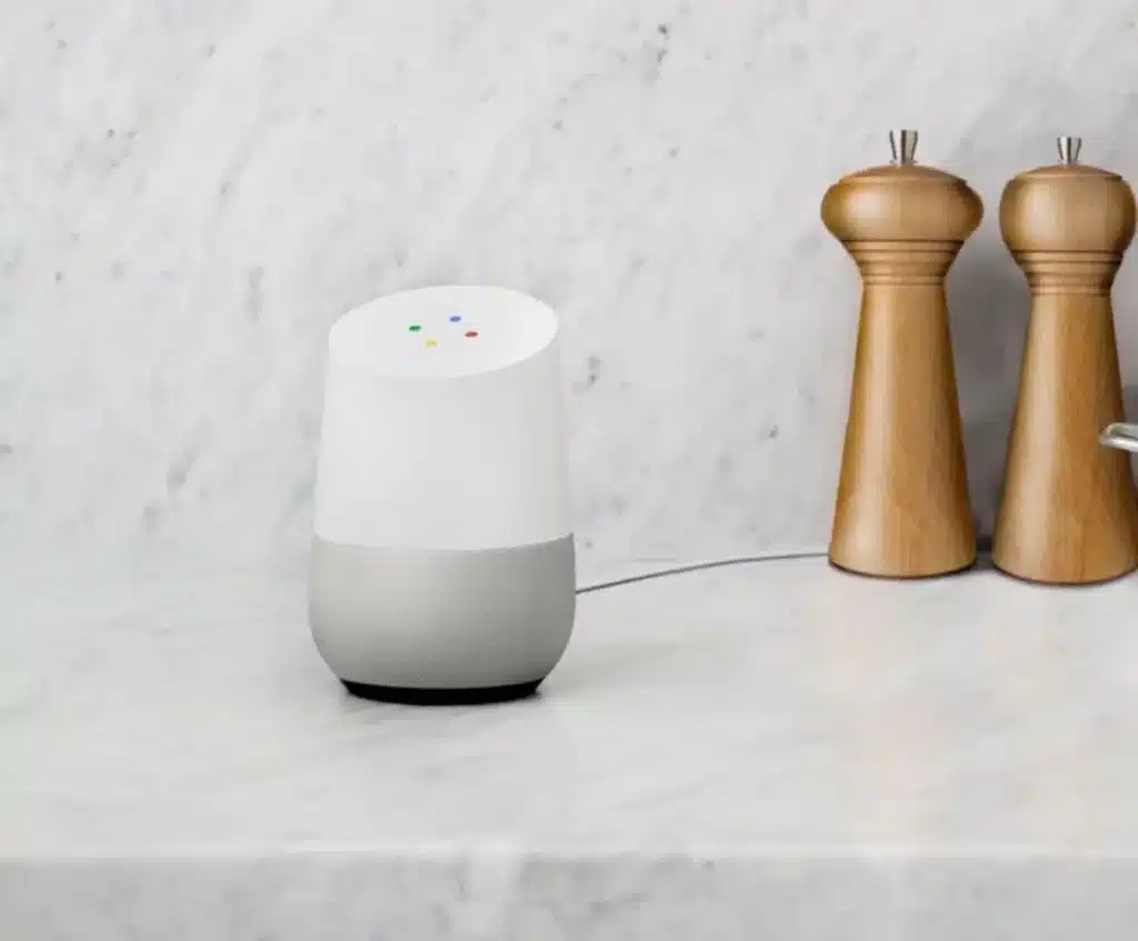 This is a photo of Google Home