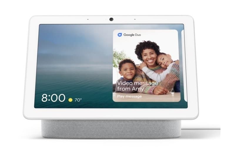 This is a photo Google Nest Hub Max