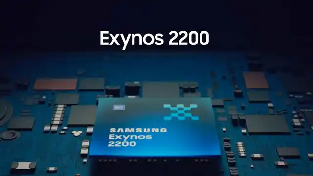 This is photo of Samsung Exynos 2200 with AMD GPU