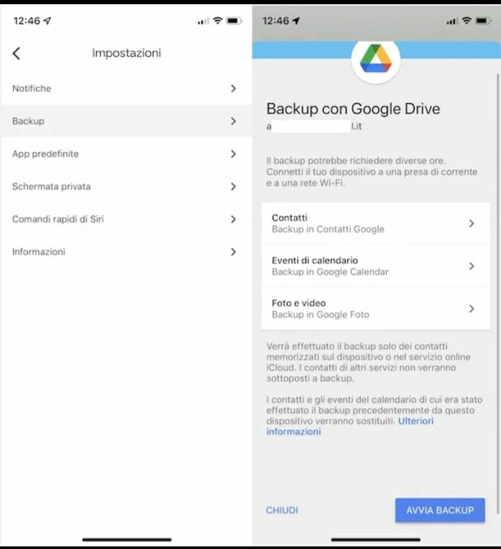 How to backup iPhone to Google Drive