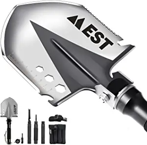 The EST shovel is a multi-tool by EST gear designed to be lightweight and for versatile use
