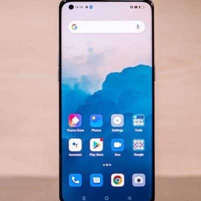 This is photo of OPPO Find  X5 Pro Screen