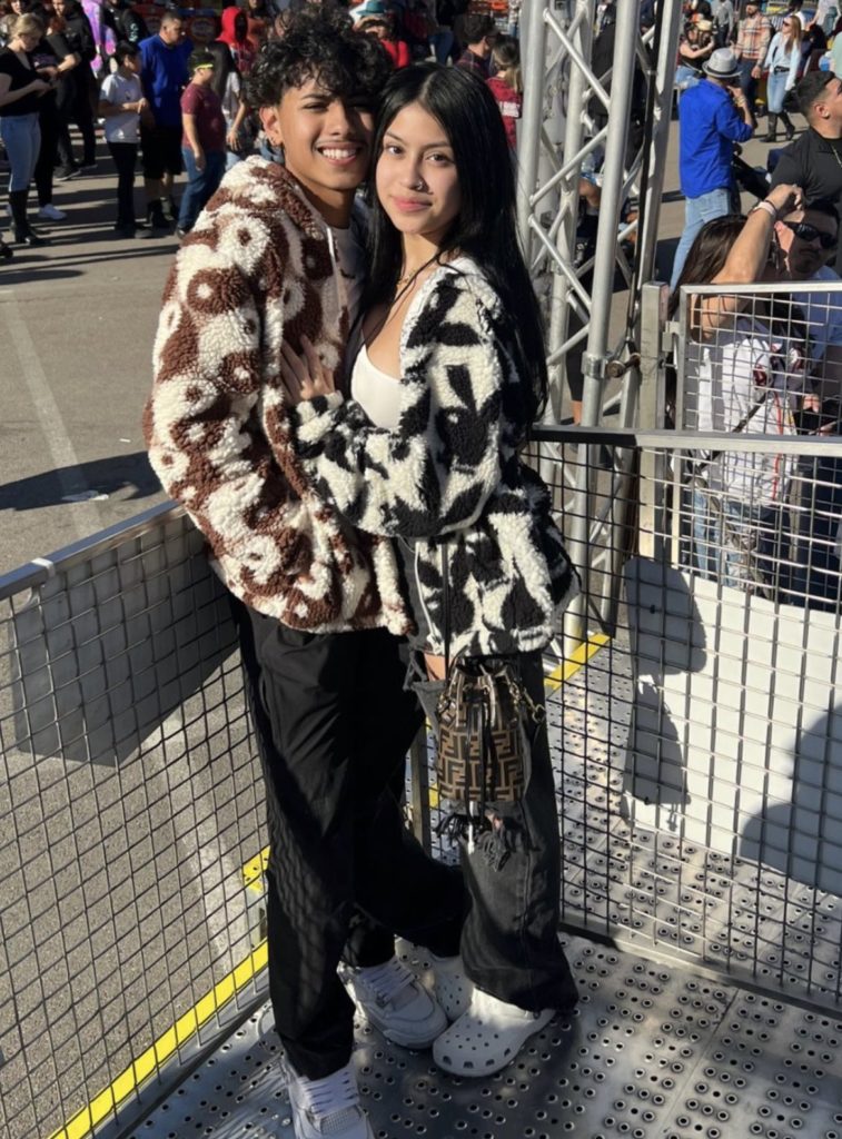 TikTok stars Desiree Montoya and Dami Elmoreno together in a photo