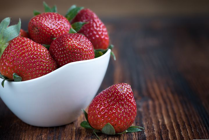 This is photo of Strawberries