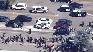 Mass Shooting outside Oakland school video - At least 6 injured