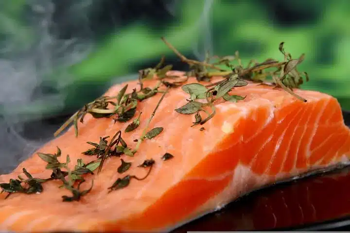 This is photo of salmon fish