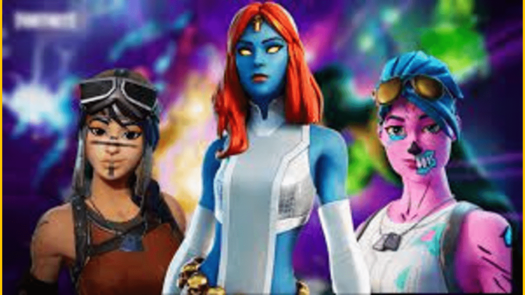 Mystique skin Fortnite - It is pay-to-win and a new invisibility glitch proves it