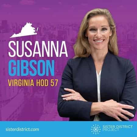 Susanna Gibson's election campaign Poster