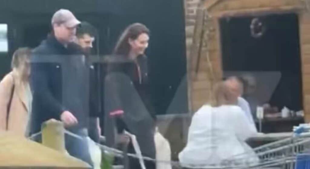 Screenshot of Kate Middleton latest video 