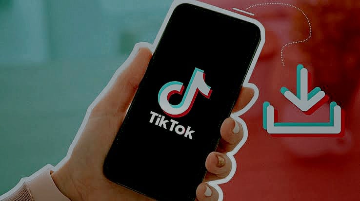 image of a smartphone with the TikTok app open, displaying a vibrant and engaging video thumbnail, with text overlay: "Unlock Your TikTok Potential: Download Videos Without Watermark
